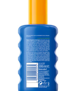 Alternative view of NIVEA SUN SPF50+ Çocuklar İçin Yüksek Güneş Koruyucu Vücut Spreyi 200ml, Suya Dayanıklı, E&C Vitamini