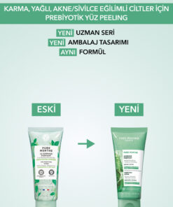 Yves Rocher Yüz Peelingi-Karma,Yağlı, Sivilce Eğilimli Cilt-Pure Menthe Arındırıcı Botanik Kompleks 75ml - Görsel 3