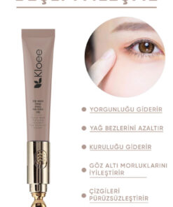 Kloee Yaşlanma ve Kırışıklık Karşıtı Titreşimli Elektrik Masajlı Göz Altı Halka ve Morluk Bakım Kremi 20ml - Görsel 3
