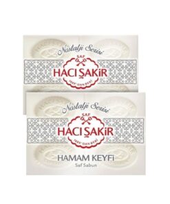 Alternative view of Hacı Şakir Hamam Keyfi Geleneksel Saf Beyaz Sabun 4x200 gr X2 Adet