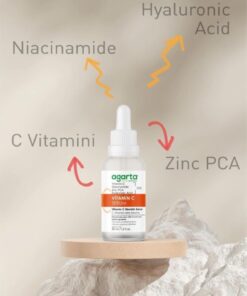 Agarta Süper Aydınlatıcı Ve Ton Eşitleyici C Vitaminli Serum 30 ml (%7,5 VİTAMİN C, NİACİNAMİDE, ZİNC PCA) - Görsel 3