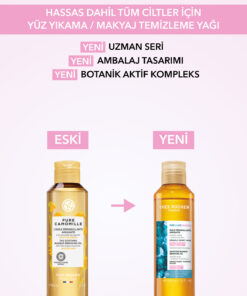 Yves Rocher Yüz Yıkama/Makyaj Temizleme Yağı-Hassas Dahil Tüm Cilt-Pure Algue Sensitive Botanik Kompleks 150ml - Görsel 3