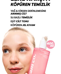 Alternative view of Cream Co. Canlandırıcı Temizleyici Aydınlatıcı Nemlendirici Set (Hyaluronic Acid + Peptide + Niacinamide)
