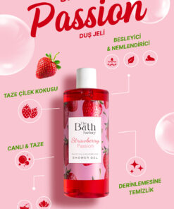 Alternative view of THE BATH FACTORY Nemlendirici ve Besleyici Strawberry Passion Duş Jeli 400 ml