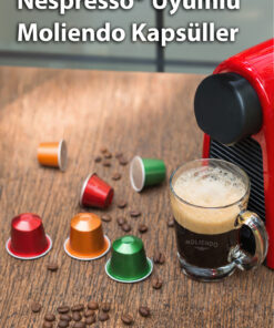 Moliendo Alüminyum Kapsül Kahve No:5 (10 Adet Nespresso Uyumlu Alüminyum Kapsül Kahve) - Görsel 3