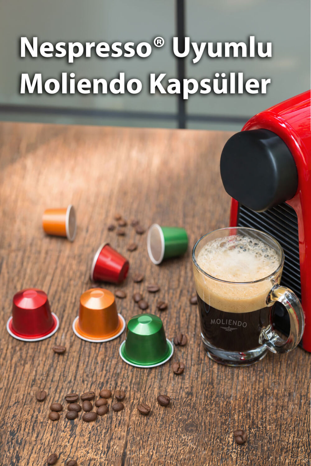 Moliendo Alüminyum Kapsül Kahve No:5 (10 Adet Nespresso Uyumlu Alüminyum Kapsül Kahve) - Görsel 3
