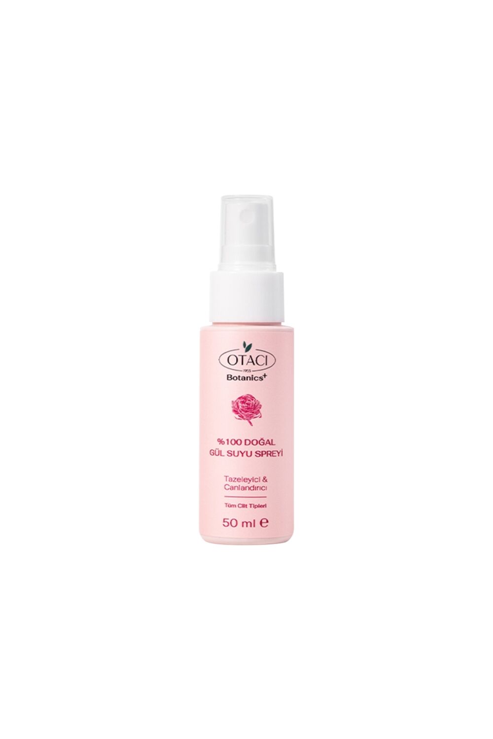 Otacı 0 Doğal Gül Suyu Yüz Spreyi 50 ML