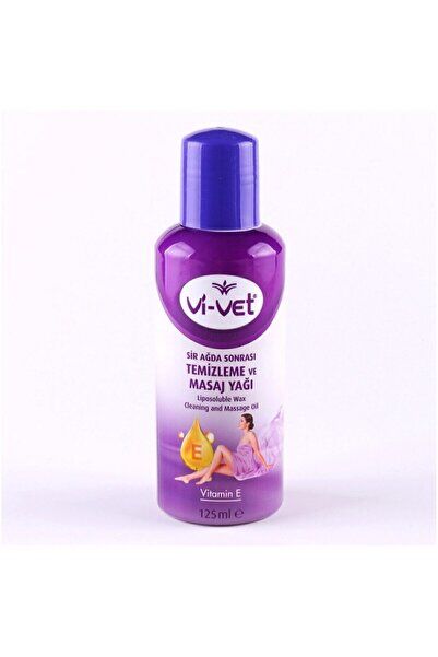 Vi vet Ağda Sonrası Temizleme Ve Masaj Yağı E Vitamini 125ml - Görsel 3