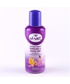 Alternative view of Vi vet Ağda Sonrası Temizleme Ve Masaj Yağı E Vitamini 125ml
