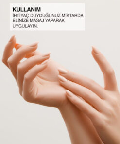 Bioder Yaşlanma Kırışıklık ve Leke Karşıtı El Kremi 50 Ml - Kolajen Q10 Arbutin C Vitamini SPF 15 Alkolsüz - Görsel 3