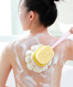 Kitchen Beauty Çift Taraflı Banyo Sırt Kesesi Yumuşak Duş Lifi Banyo Hamam Lifi Vücut Kesesi Masajlı Banyo Kesesi