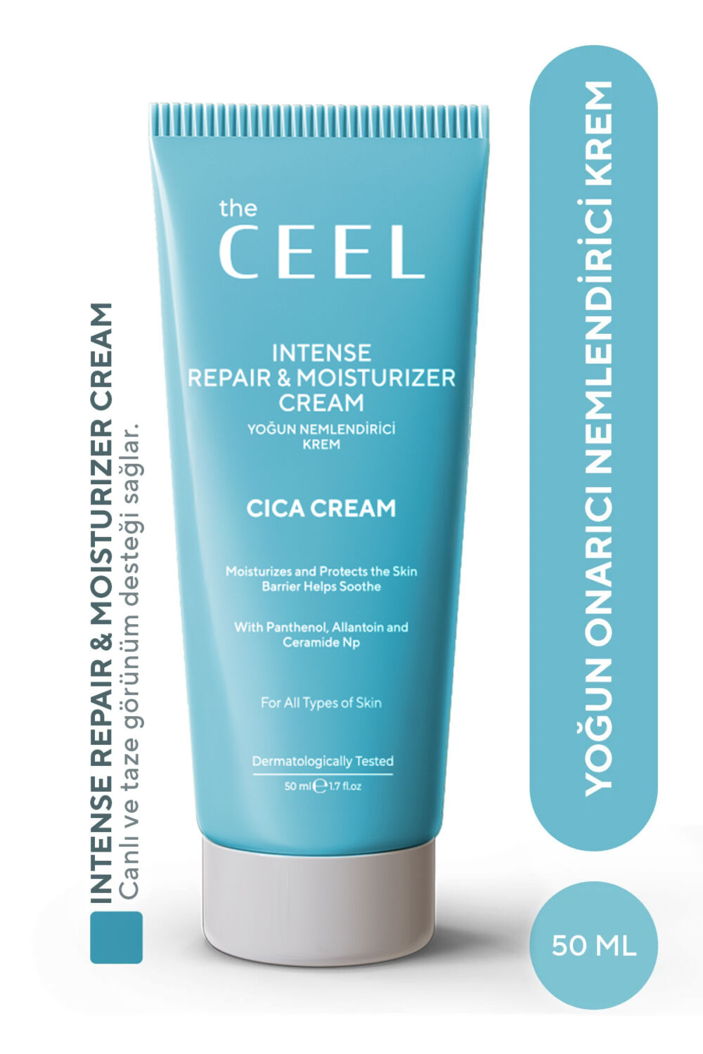 The Ceel Yoğun Nemlendirici & Bariyer Destekleyici Madecassoside Özlü Cica Krem 50 ml