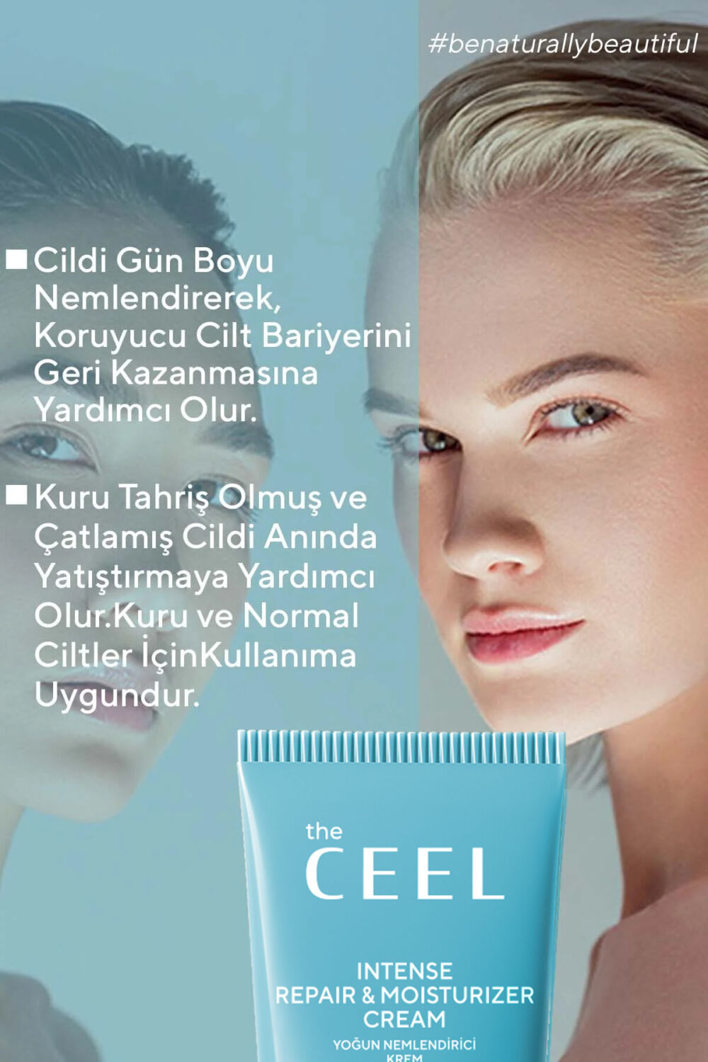 The Ceel Yoğun Nemlendirici & Bariyer Destekleyici Madecassoside Özlü Cica Krem 50 ml - Görsel 3