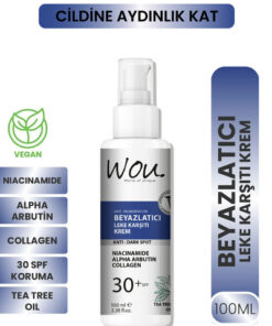 Alternative view of WOU World of Unique Wou Leke Karşıtı Beyazlatıcı Krem SPF30+ 100 ml