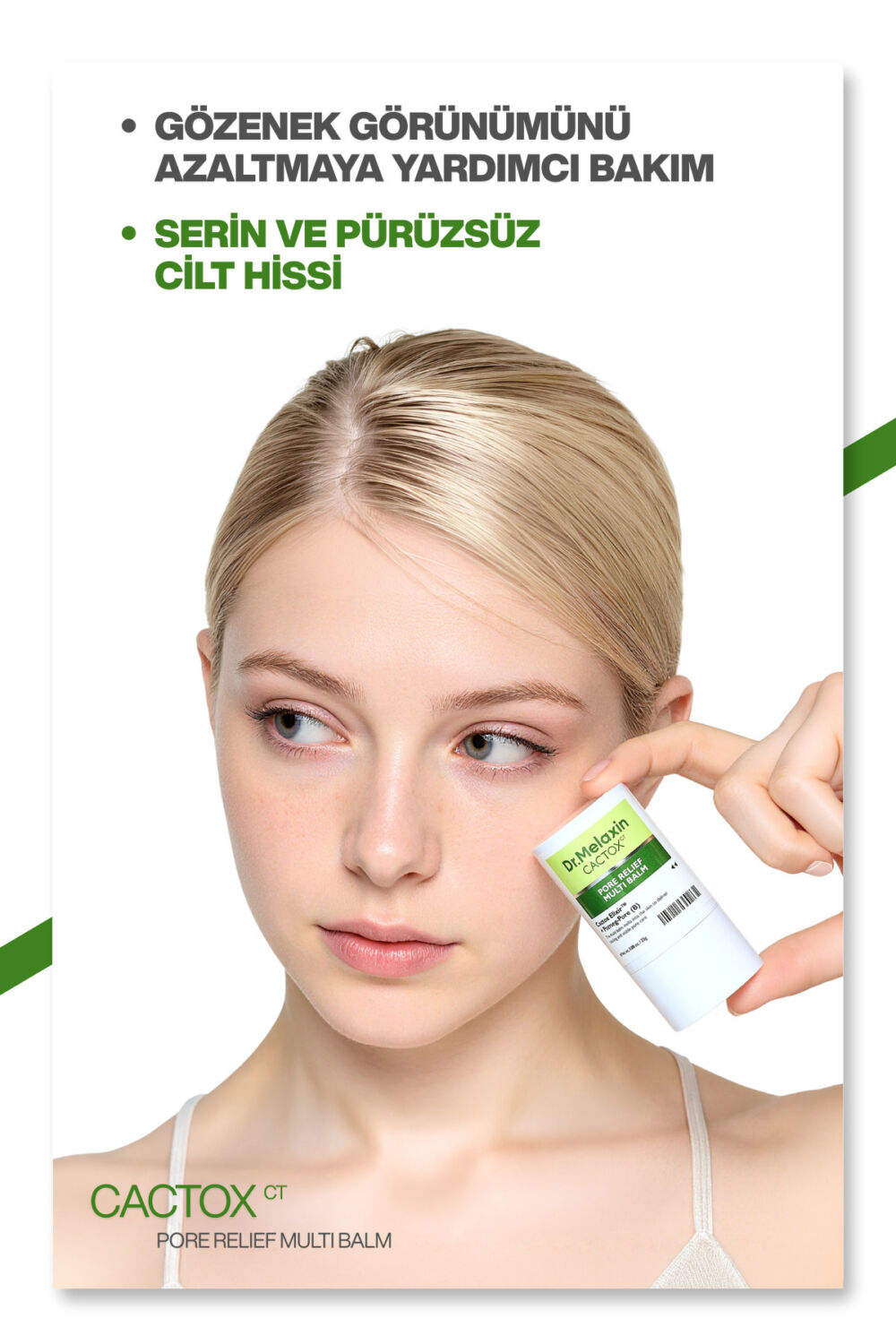 Dr.Melaxin Kaktüs Özlü | Gözenek Sıkılaştırıcı | Serinletici | Cactox Multi Balm 25gr - Görsel 3
