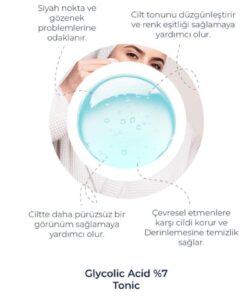 Embeauty Leke Karşıtı Canlandırıcı Ve Gözenek Sıkılaştırıcı Glikolik Asit Tonik 200 ml - Görsel 2