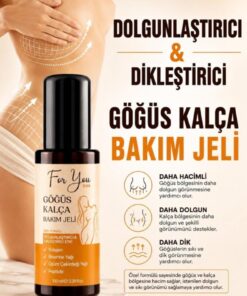 For You Gold Dolgunlaştırıcı, Dikleştirici Göğüs Ve Kalça Büyütmeye Yardımcı Bakım Jeli 100 ml