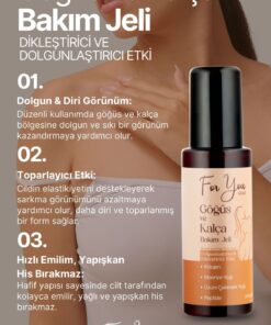 For You Gold Dolgunlaştırıcı, Dikleştirici Göğüs Ve Kalça Büyütmeye Yardımcı Bakım Jeli 100 ml - Görsel 3