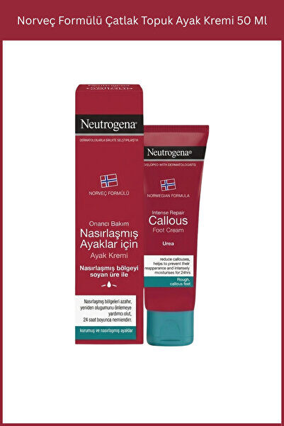 Neutrogena Norveç Formülü Çatlak Topuk Ayak Kremi 50 Ml - Görsel 3