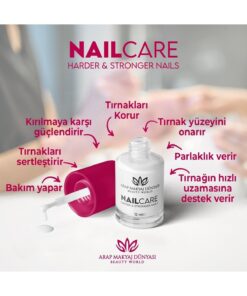 Arap Makyaj Dünyası Nailcare Tırnak Ve Güçlendirici (12 Ml) - Görsel 3