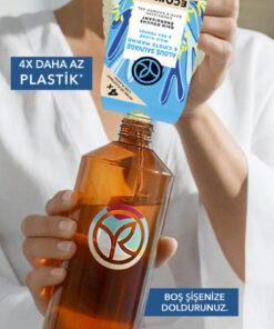 Alternative view of Yves Rocher Eko Refill Yedek Duş Jeli-Nemlendirici Serinletici Okyanus Esintisi- SLS,SLES İçermez,Vegan- 600ml