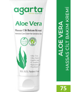 Agarta Doğal Aloe Vera Nemlendirici El Ve Vücut Bakım Kremi 75 ml