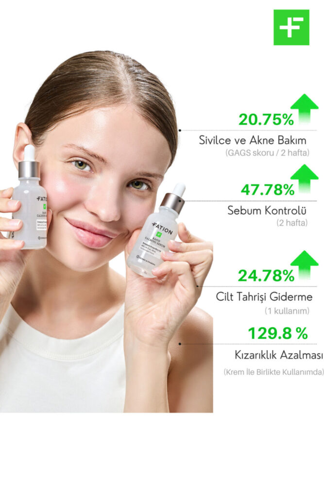 Fation Nosca9 Calming Serum Patentli Centella Asiatica + %3 Panthenol | Akne, ve Kızarıklık Karşıtı Yatıştırıcı Serum, 30ml - Görsel 2