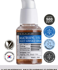 DERMA FACTORY Kırışıklık ve Sarkmalar İçin Yüksek Etki Sağlayan Matrixyl Serum