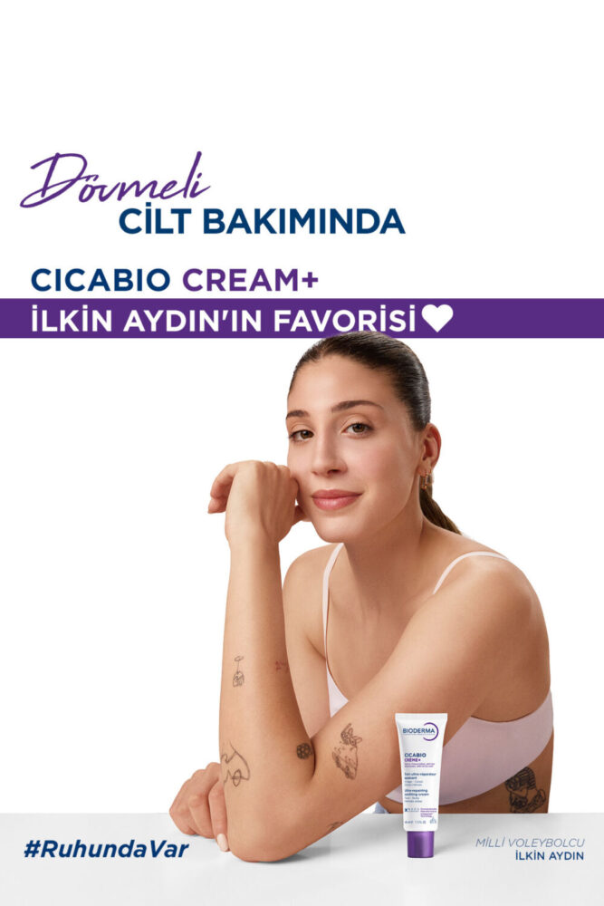 Bioderma Cicabio Cream+ Bebek, Çocuk, Yetişkin için Onarıcı Yüz ve Vücut Bakım Kremi 40ml - Görsel 2