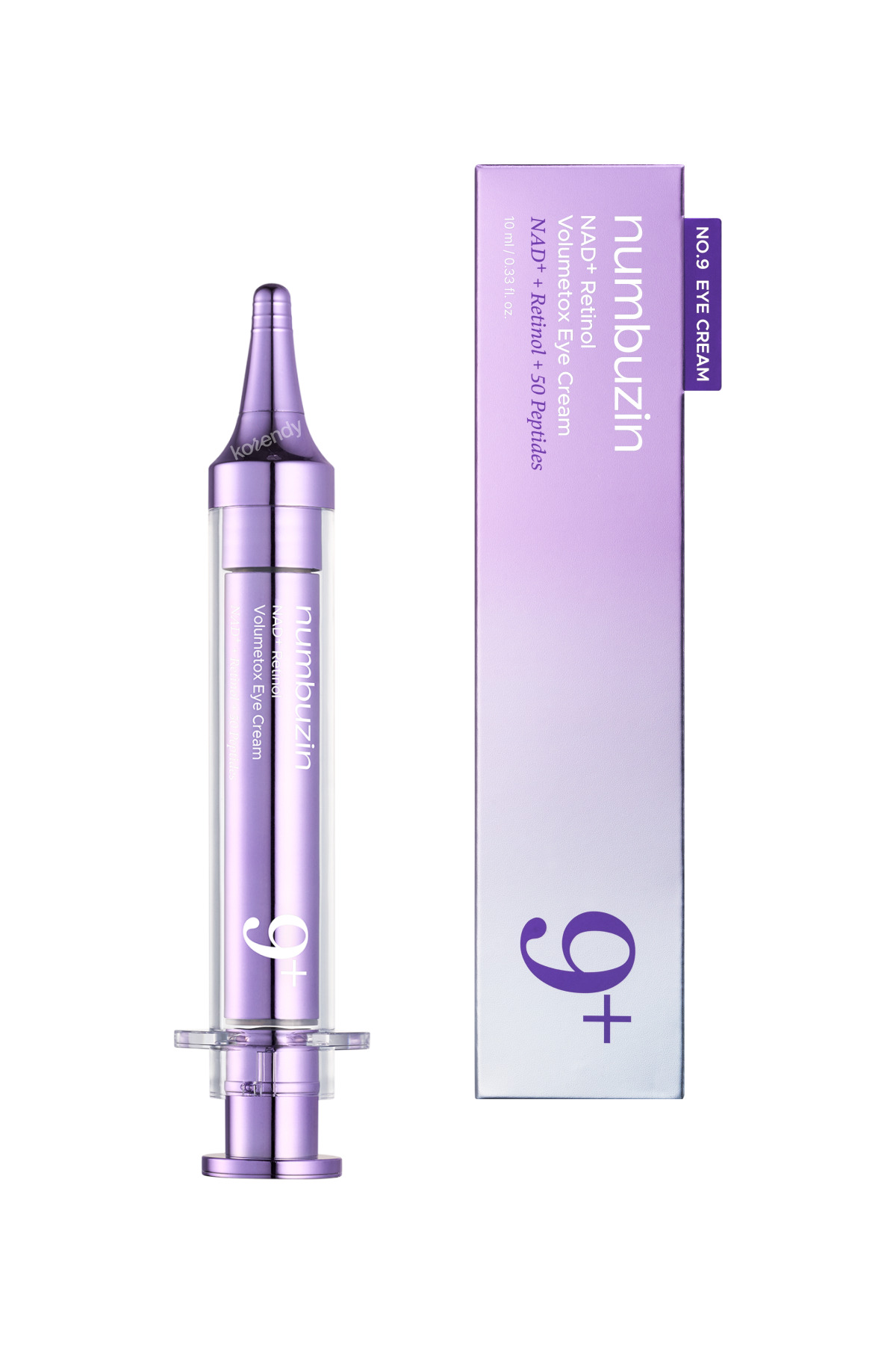Numbuzin No.9 NAD+ Retinol Volumetox Eye Cream - 50 Çeşit Peptitli ve NAD+ İçerikli Göz Kremi 10ml