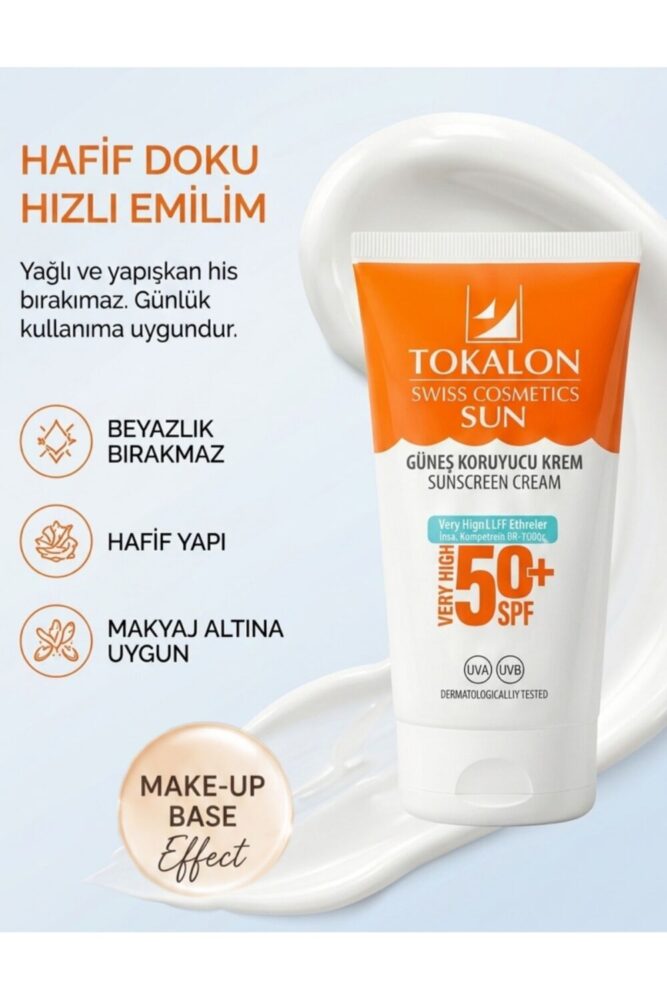 Tokalon Güneş Koruyucu Krem - Sunscreen Cream 50 Spf - 150 ml - Görsel 3