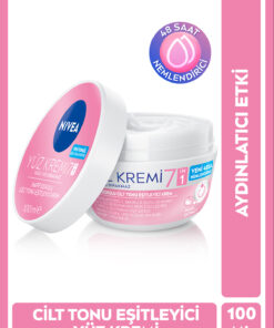 NIVEA Cilt Tonu Eşitleyici Yüz Kremi 100ml, SPF15 Güneş Koruyucu, 48 Saat Nemlendirici, Koyu Leke Görünümü
