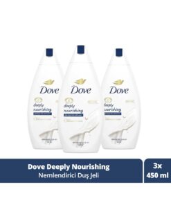 Dove Nemlendirici Duş Jeli Deeply Nourishing 450 ml X3