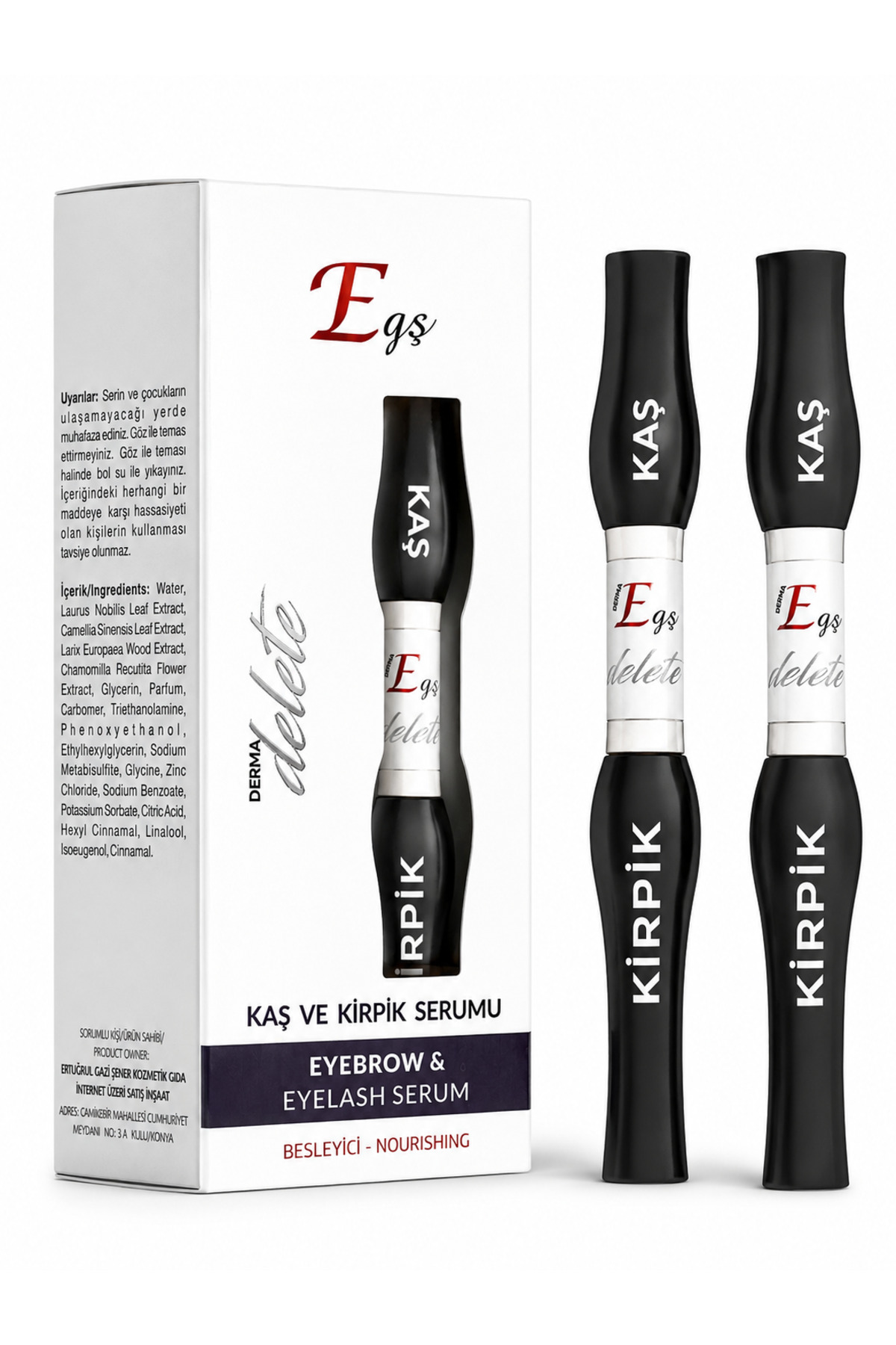 Egş DERMA delete KAŞ KİRPİK SERUMU - Görsel 2