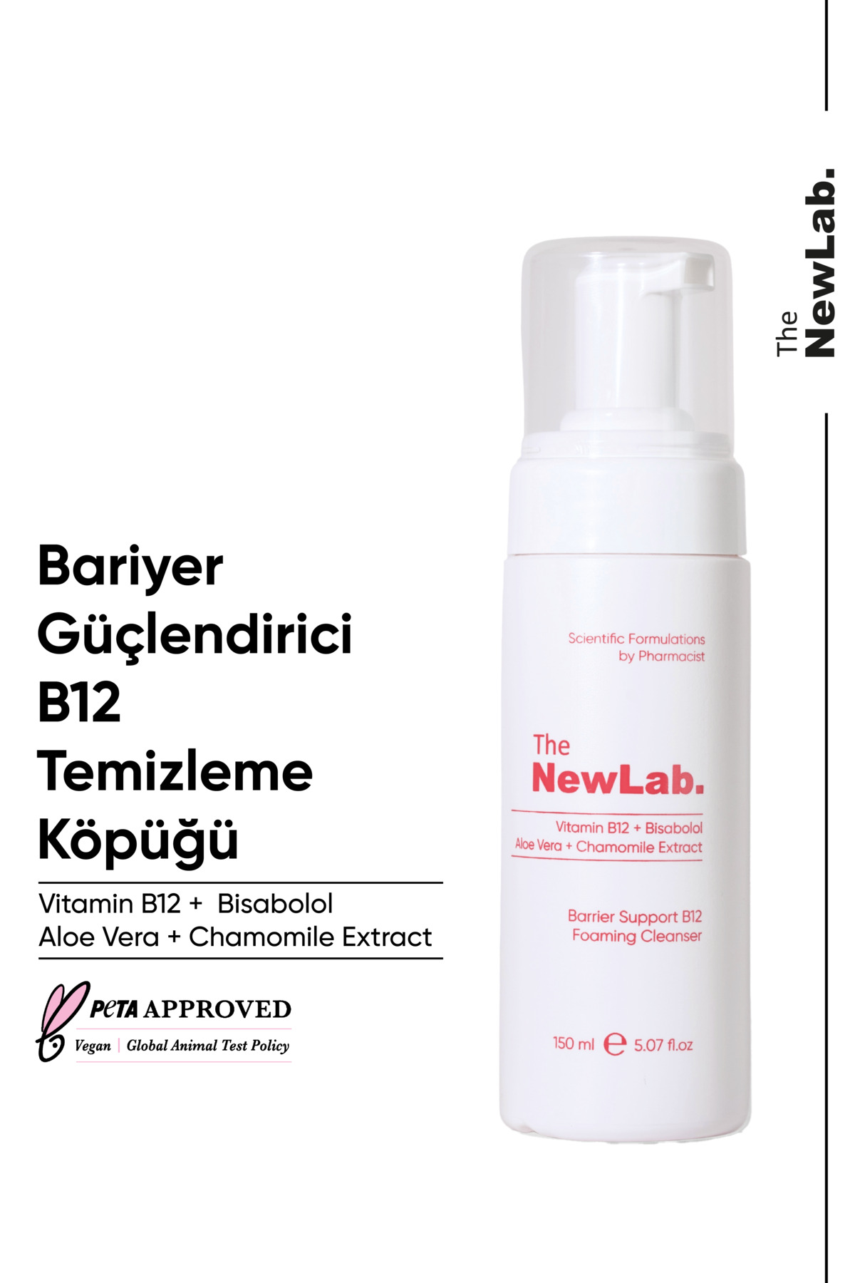 The NewLab Bariyer Güçlendirici B12 Temizleme Köpüğü