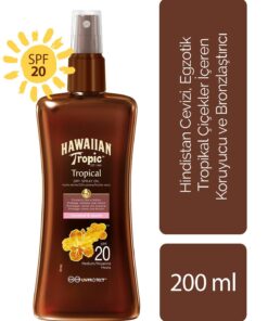 Hawaiian Tropic Hawaııan Tropıc Koruyucu Ve Bronzlaştırıcı Yağ Spf 20