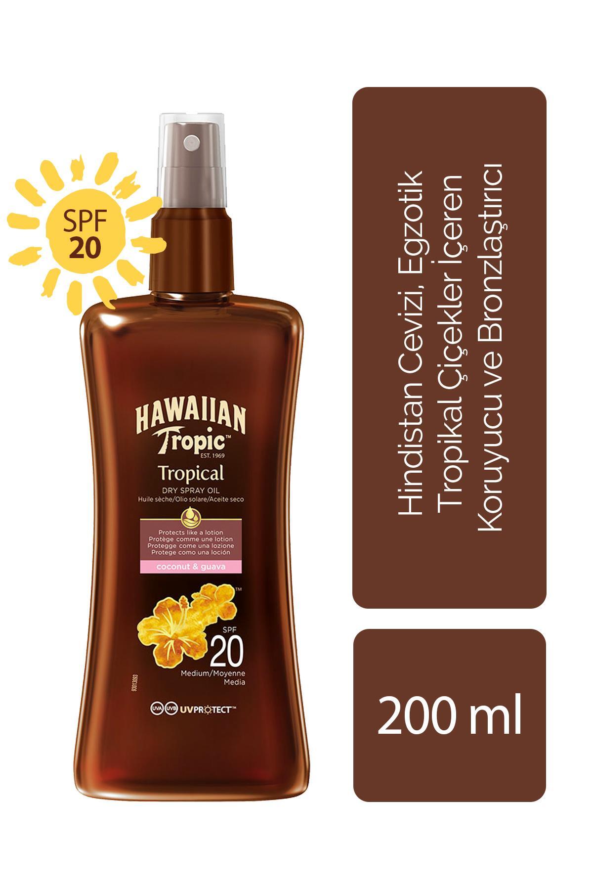 Hawaiian Tropic Hawaııan Tropıc Koruyucu Ve Bronzlaştırıcı Yağ Spf 20