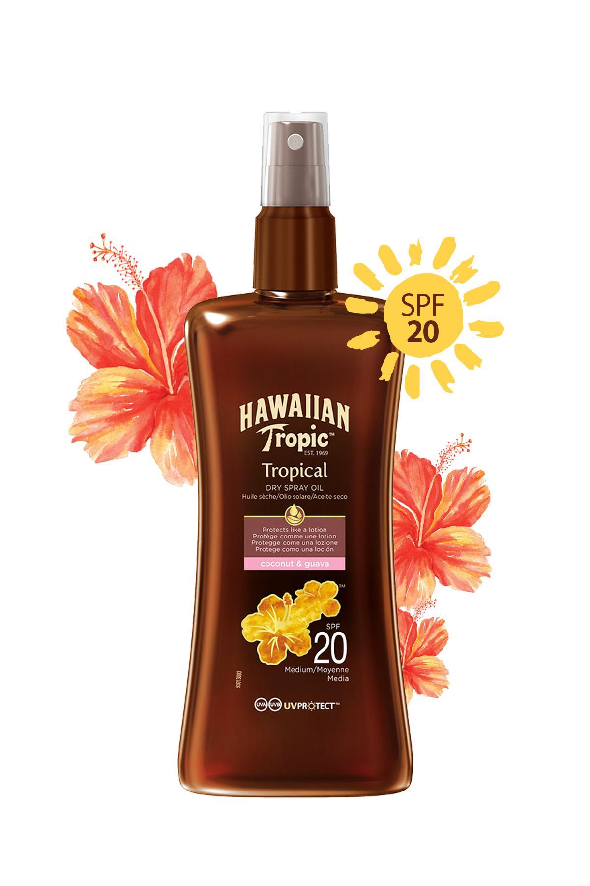 Hawaiian Tropic Hawaııan Tropıc Koruyucu Ve Bronzlaştırıcı Yağ Spf 20 - Görsel 3