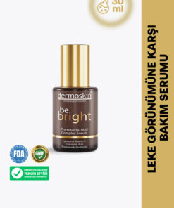 Dermoskin Be Bright Tranexamic Acid Leke Karşıtı Serum | Kırışıklık Karşıtı | Hyaluronik Asit | 30 ml