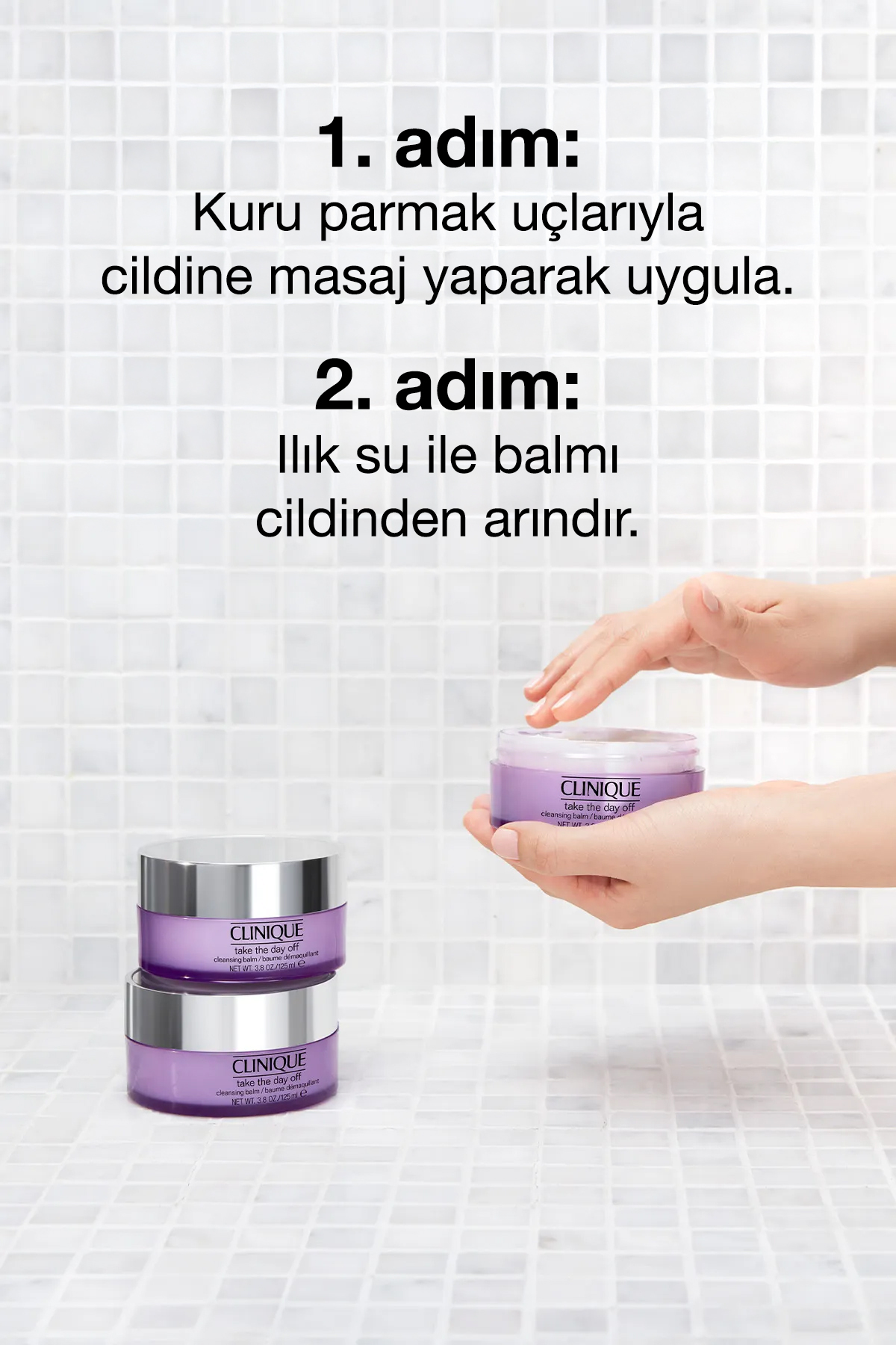 Clinique Take The Day Off™ Makyaj Ve Yüz Temizleme Balmı 30ml | Göz Ve Yüz Makyajı, Güneş Kremi, Kir - Görsel 3