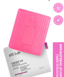 Ph Lab Phlab Light Up Cilt Aydınlatıcı Temizleme Barı, Cilt Leke Serumu Etkili Sabun, Leke Karşıtı