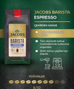 Jacobs Barista Çekirdek Kahve Avantajlı Paket 2 Kg ( Crema Italiano 1 kg + Espresso 1 kg ) - Görsel 3