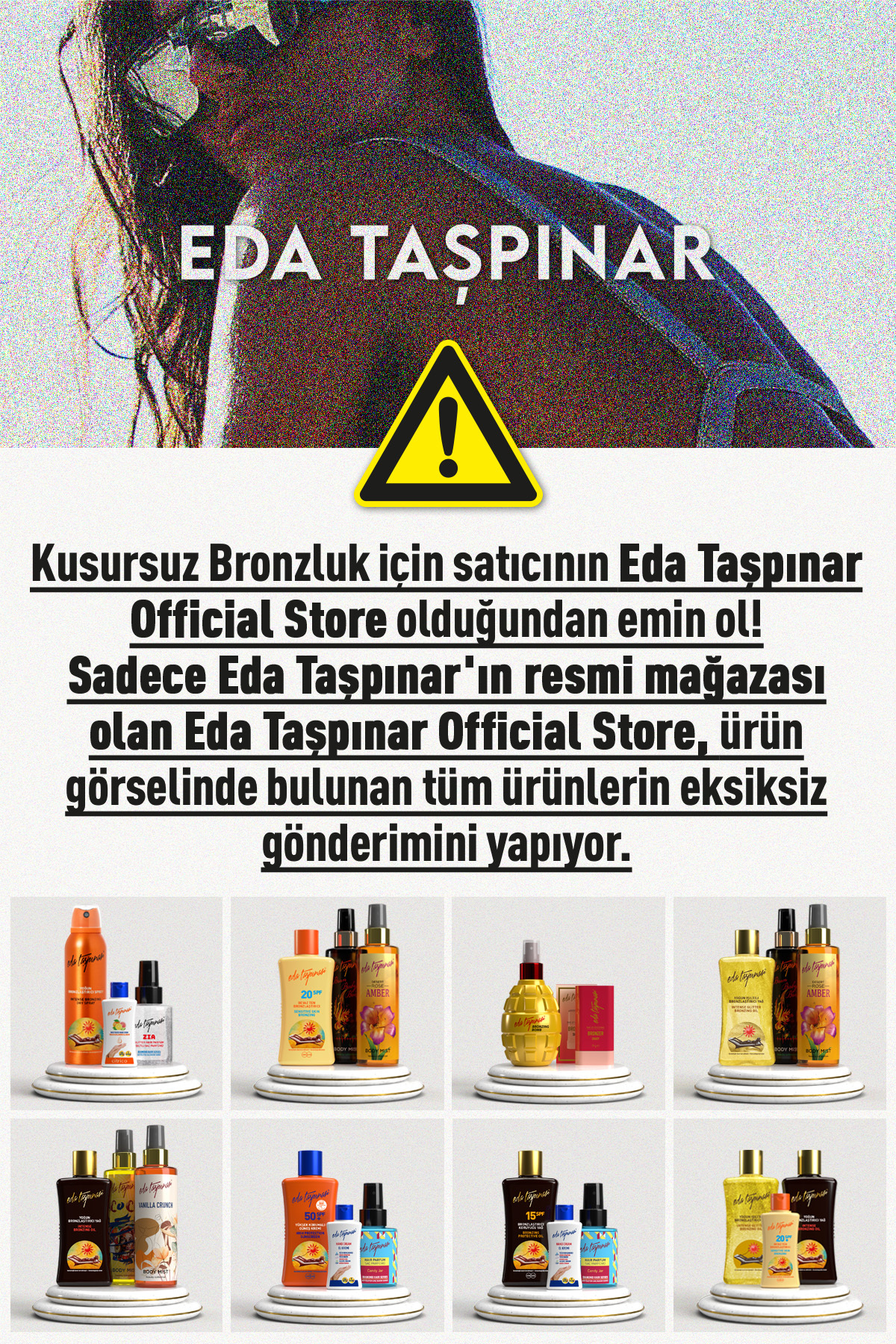 Eda Taşpınar Işıltılı Bronzlaştırıcı Güneş Yağı SPF 0 – Simli Bronzing Oil & Yoğun Bronzluk 200 ml - Görsel 2