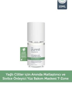 The Purest Solutions T-Zone, Matlaştırıcı Çay Ağacı İçerikli Maskesi 10 ml