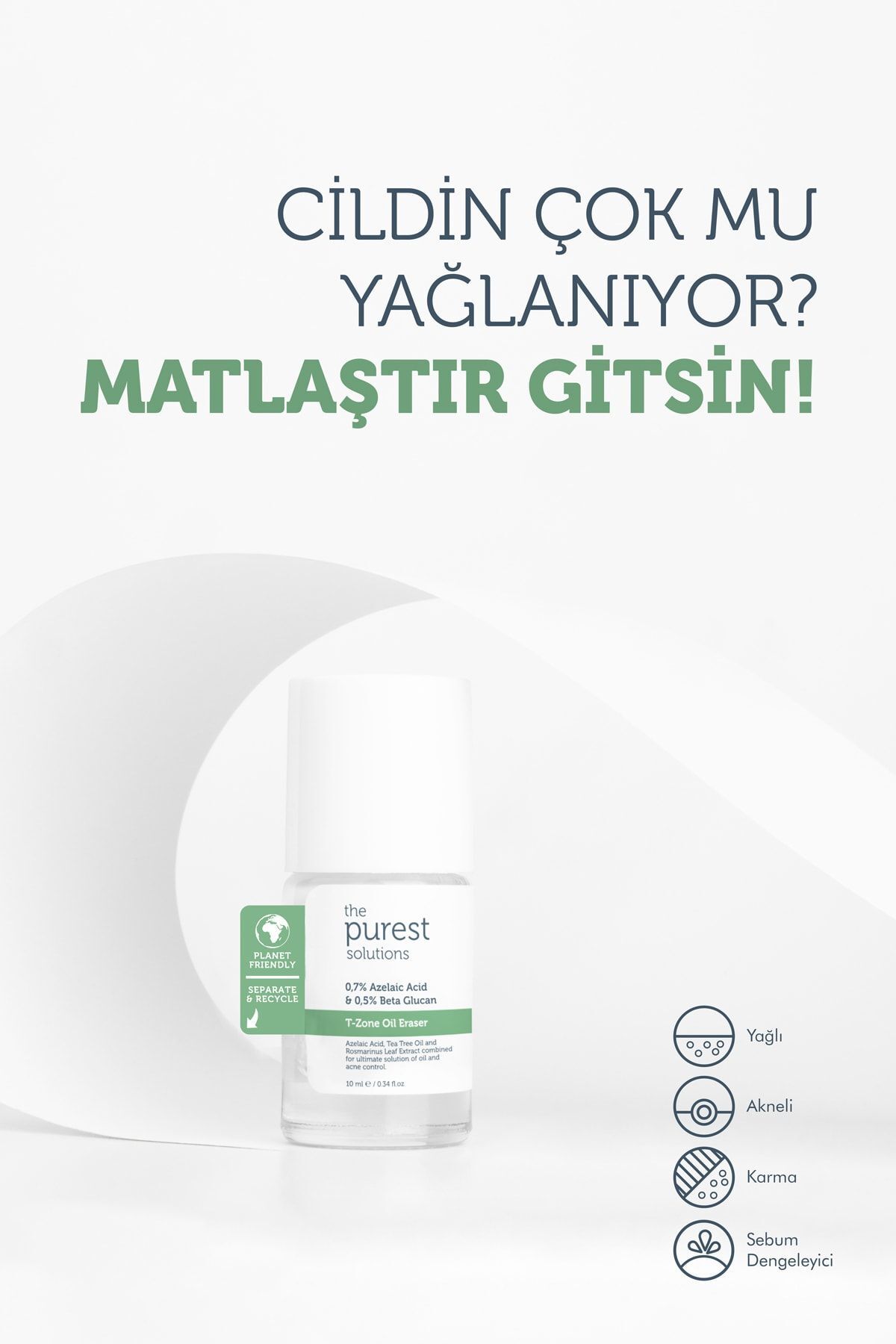 The Purest Solutions T-Zone, Matlaştırıcı Çay Ağacı İçerikli Maskesi 10 ml - Görsel 2
