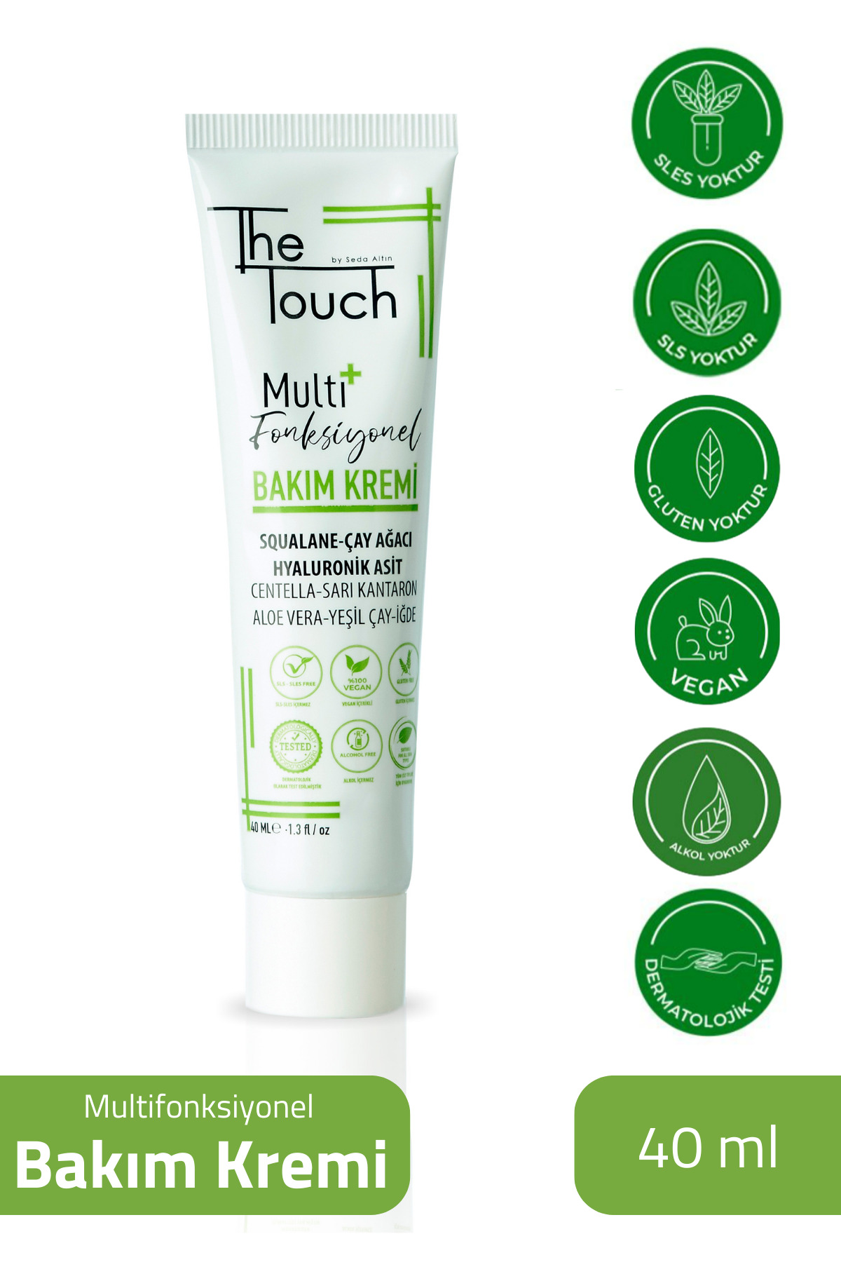 The Touch By Seda Altın Multifonksiyonel Bakım Kremi 40 ML - Görsel 3