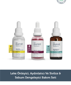 The Purest Solutions Arbutin, Aha+bha, Niacinamide içerikli Cilt Bakım Seti