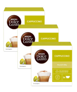 Nescafe Dolce Coffee Cappuccino 16 Kapsül x 3 Paket - Görsel 2