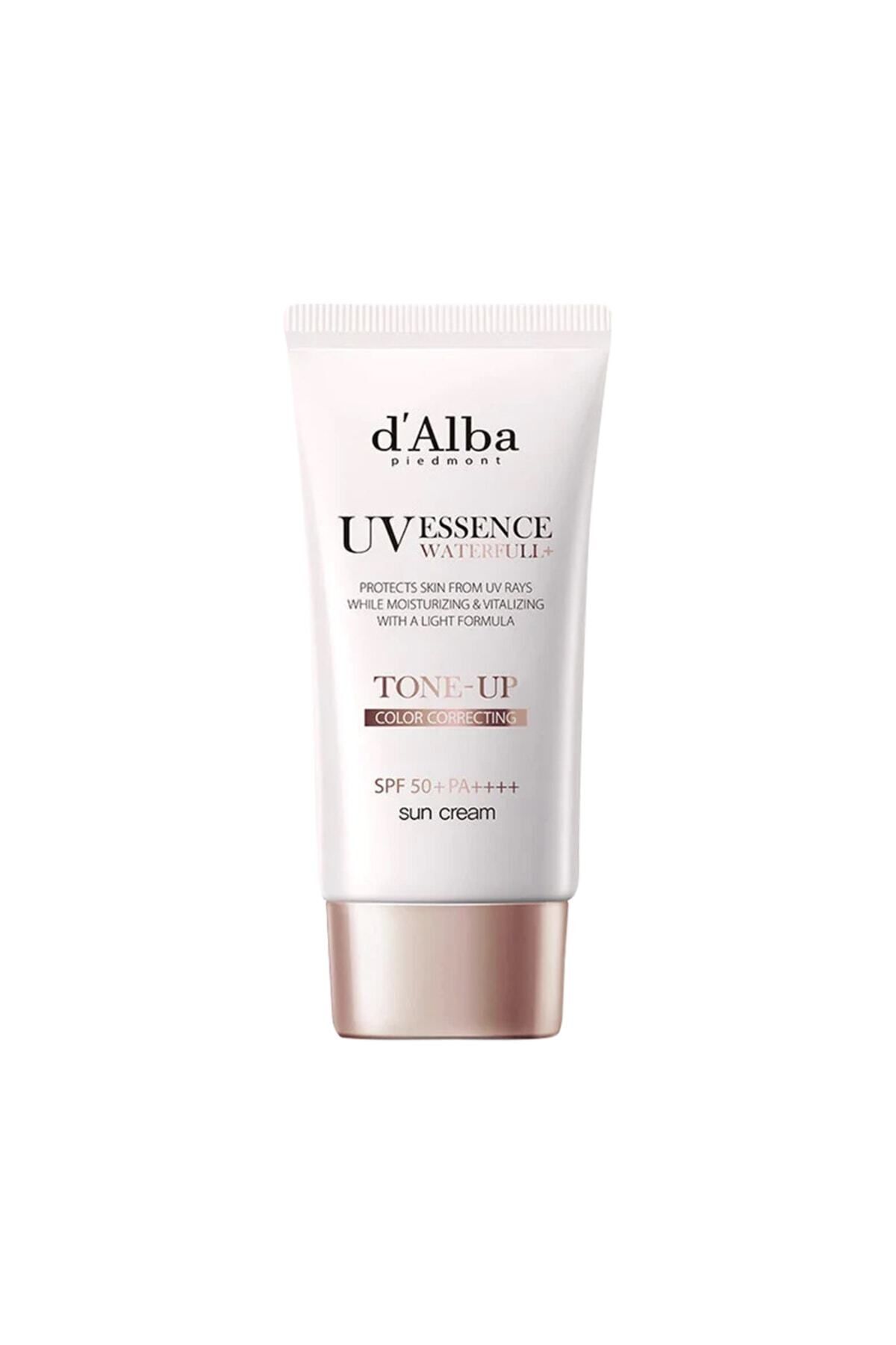 Dalba Waterfull Essence Tone Up Pink Sun Cream Spf50 Pa Aydınlatıcı Ve Ton Eşitleyici Güneş Kremi - Görsel 2