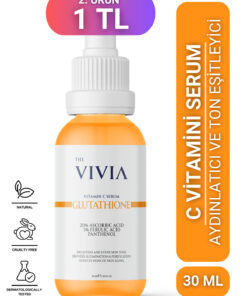The Vivia Leke Karşıtı Aydınlatıcı C Vitamini Serum Glutatyon, Askorbik Asit, %5 Ferulik Asit 30 ml